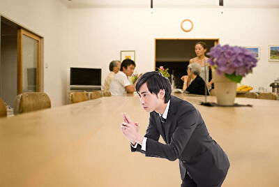 ばれないように祈る